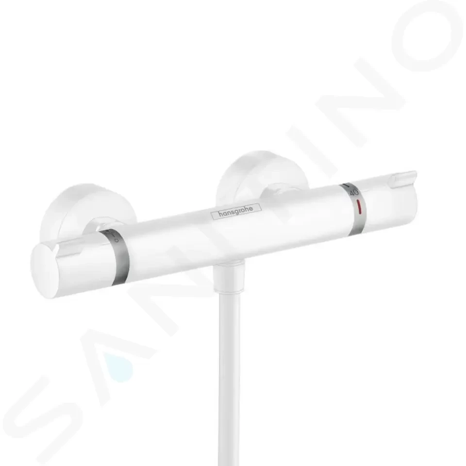 HANSGROHE Ecostat Comfort Termostatická sprchová baterie, matná bílá 13116700
