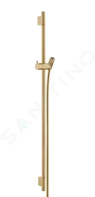 HANSGROHE Unica\'S Sprchová tyč 900 mm se sprchovou hadicí, kartáčovaný bronz 28631140