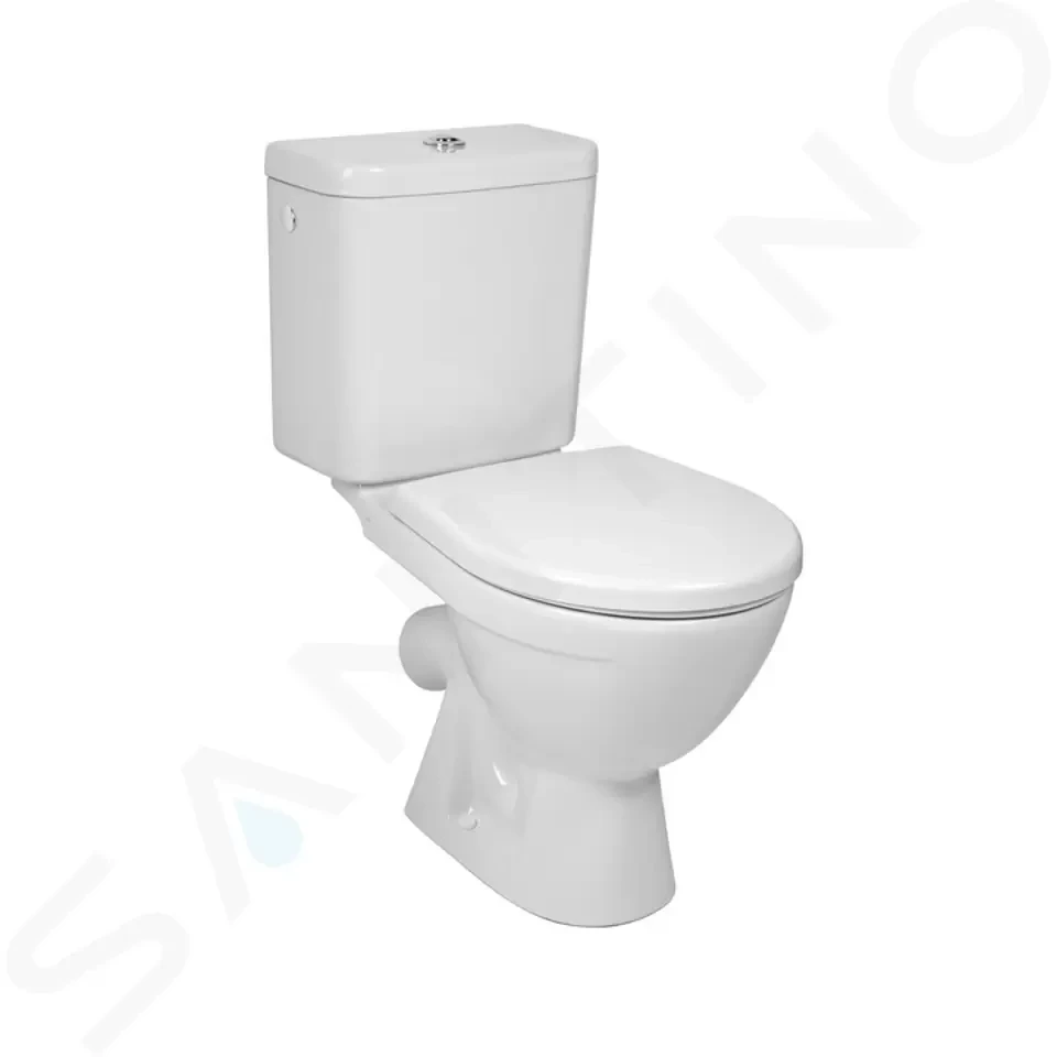 JIKA Lyra plus WC kombi, zadní odpad, Dual Flush, bílá H8263840002413