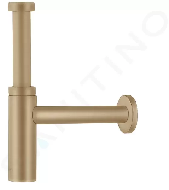 HANSGROHE Sifony Designový sifon Flowstar S, kartáčovaný bronz 52105140