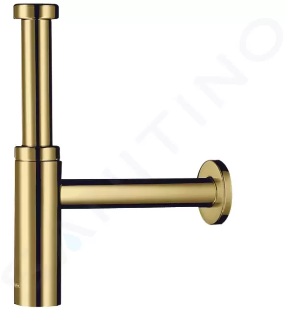 HANSGROHE Sifony Designový sifon Flowstar S, leštěný vzhled zlata 52105990
