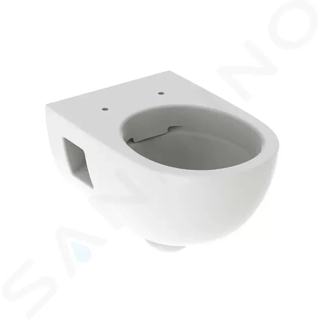 GEBERIT Selnova Závěsné WC, 530x360 mm, Rimfree, bílá 501.545.01.1
