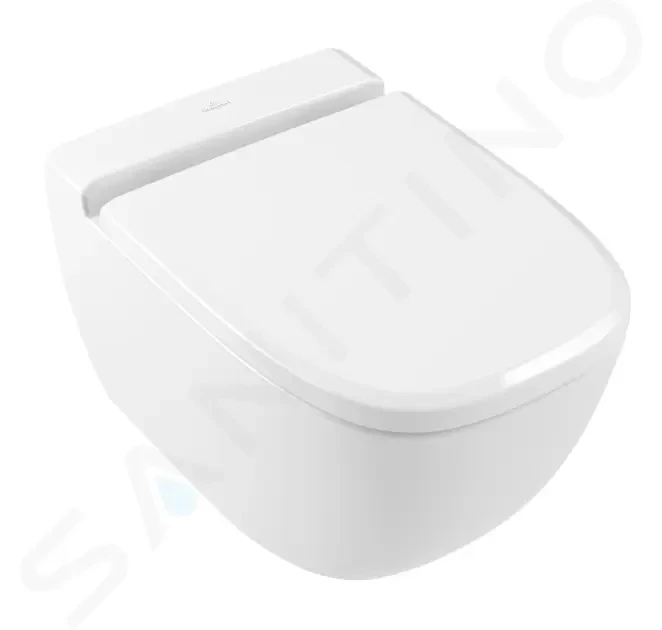 Levně VILLEROY & BOCH Antheus Závěsné WC, DirectFlush, CeramicPlus, alpská bílá 4608R0R1