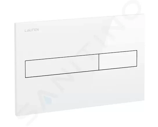 Levně Laufen LIS Ovládací tlačítko AW1, bílá H8956610000001