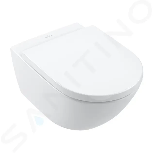 VILLEROY & BOCH Subway 3.0 Závěsné WC, TwistFlush, AntiBac, CeramicPlus, alpská bílá 4670T0T2