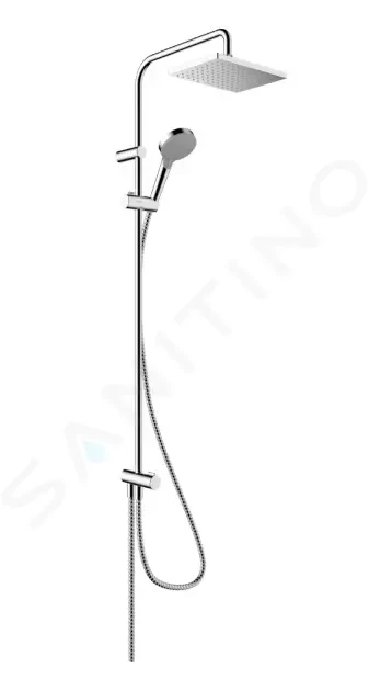 HANSGROHE Vernis Shape Sprchový set Showerpipe 230 Reno, EcoSmart, chrom 26289000
