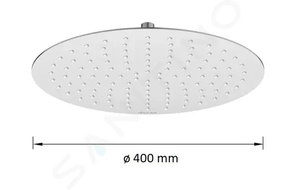 RAVAK - Chrome Hlavová sprcha, průměr 40 cm, chrom (X07P667)