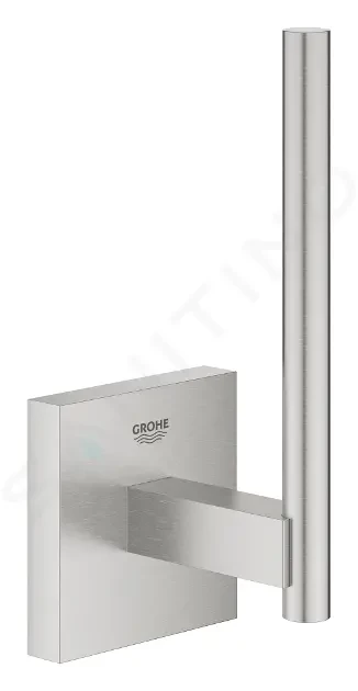 GROHE QuickFix Start Cube Držák rezervního toaletního papíru, supersteel 40979DC0