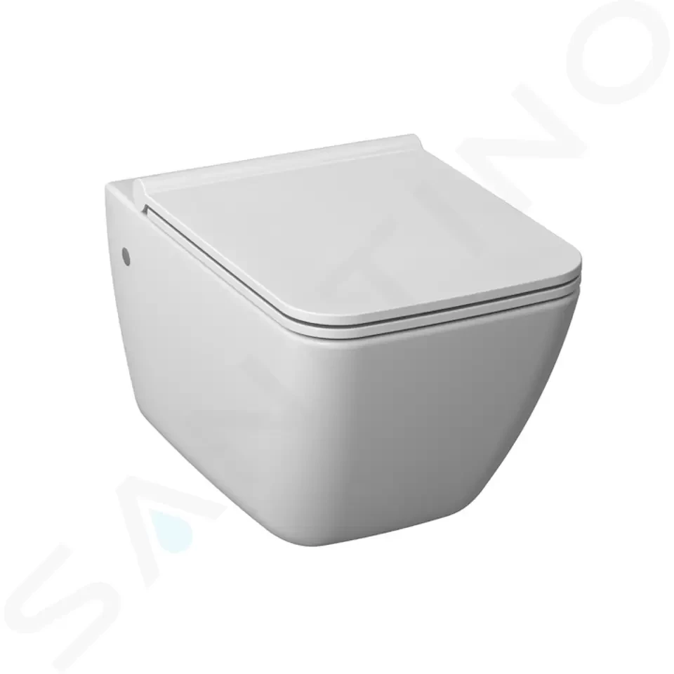 JIKA Pure Závěsné WC s hlubokým splachováním, Antibak, bílá H8204230000001