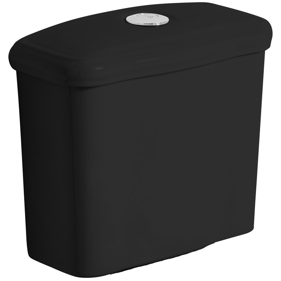 Levně KERASAN RETRO nádržka k WC kombi, černá mat 108131