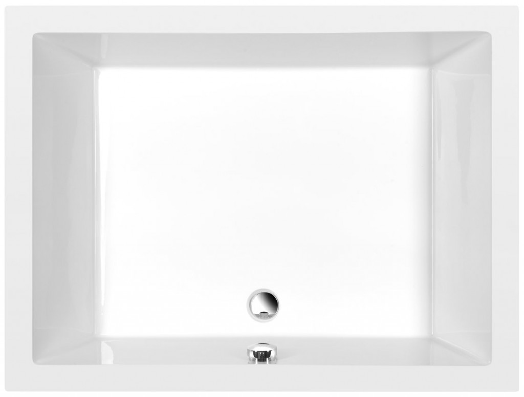 POLYSAN DEEP hluboká sprchová vanička, obdélník 120x90x26cm, bílá 72383