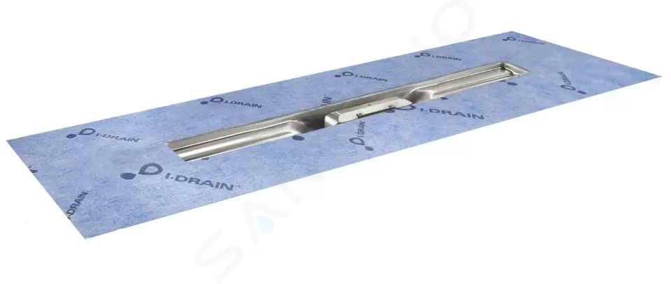 I-Drain Linear 72 Nerezový sprchový žlab, délka 1000 mm, dvojsifonový s hydroizolací ID5M10002X1