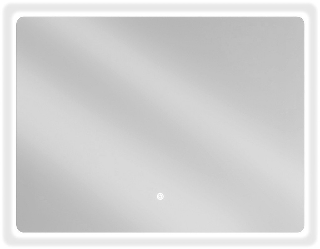 Levně MEXEN Sun zrcadlo s osvětlením 80 x 60 cm, LED 6000K, 9807-080-060-611-00