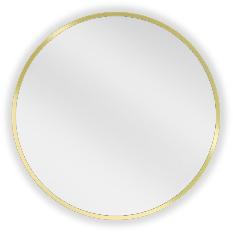 MEXEN Loft zrcadlo 55 cm, zlatý rám 9850-055-055-000-50