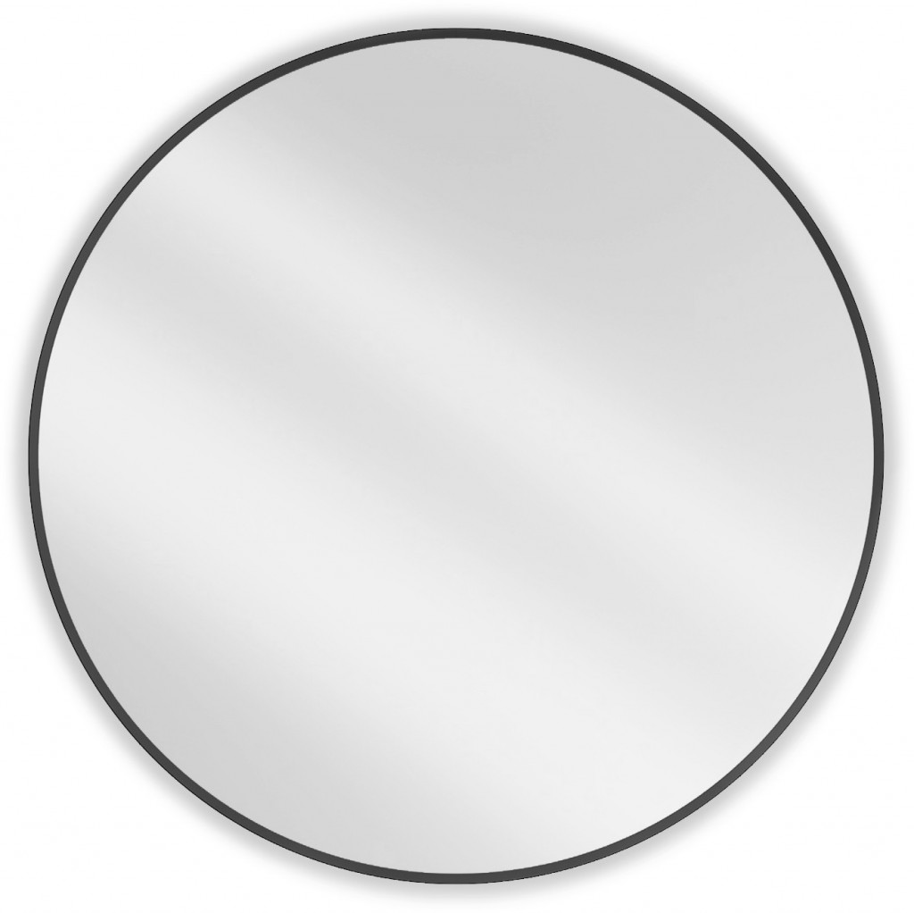 MEXEN Loft zrcadlo 95 cm, černý rám 9850-095-095-000-70