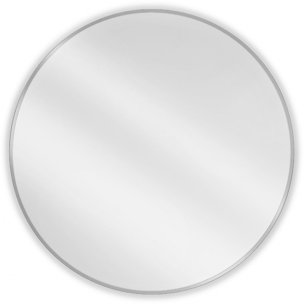 MEXEN Loft zrcadlo 100 cm, nerezový rám 9850-100-100-000-10