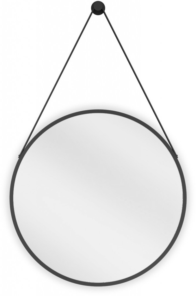 Levně MEXEN String zrcadlo 50 cm, černý rám 9854-050-050-000-70