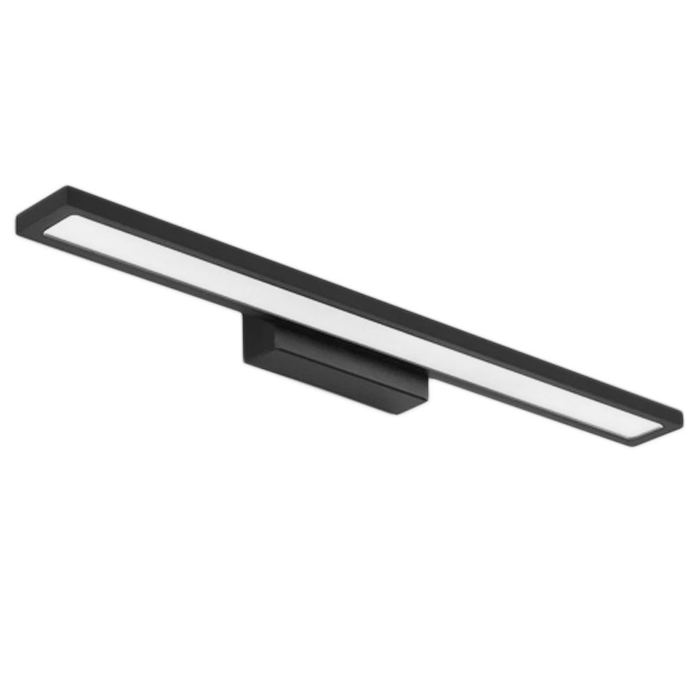 LED koupelnové osvětlení 60CM APP840-1W černé placaté OSW-06665