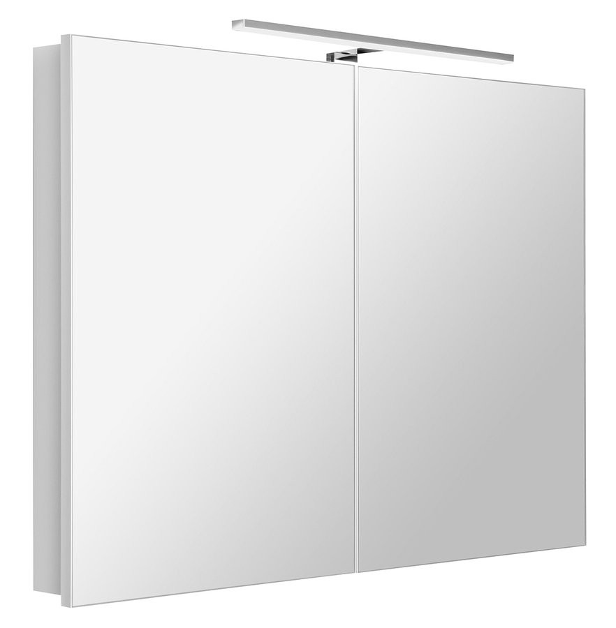 Levně SAPHO GRETA galerka s LED osvětlením, 101x70x14cm, bílá mat GR100-0031