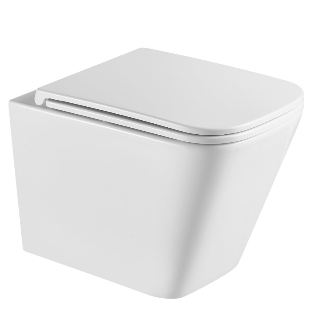 Levně INVENA Závěsná WC mísa FLORINA, včetně soft/close sedátka CE-94-001-L