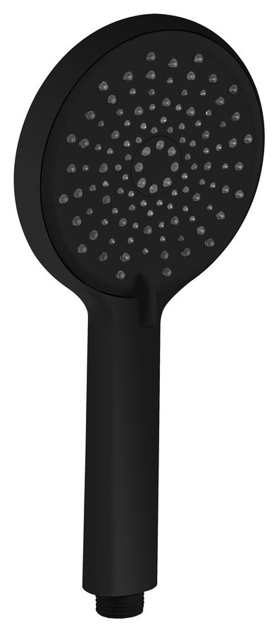 SAPHO Ruční masážní sprcha, 4 režimy sprchování, průměr 120, ABS/černá mat 1204-51B