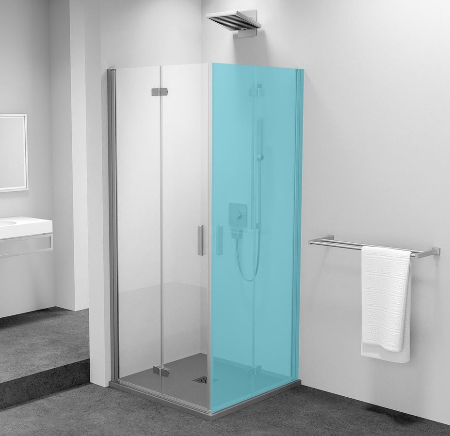 POLYSAN ZOOM sprchové dveře skládací 800, čiré sklo, levé ZL4815L