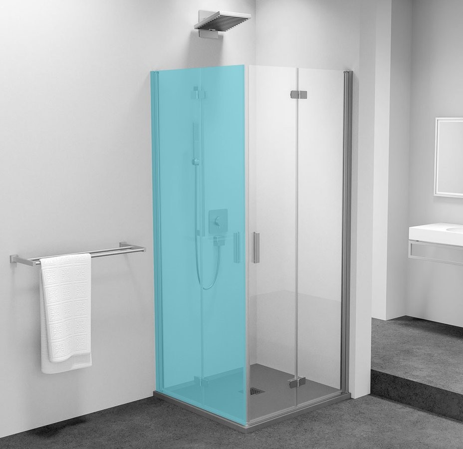 POLYSAN ZOOM sprchové dveře skládací 800, čiré sklo, pravé ZL4815R