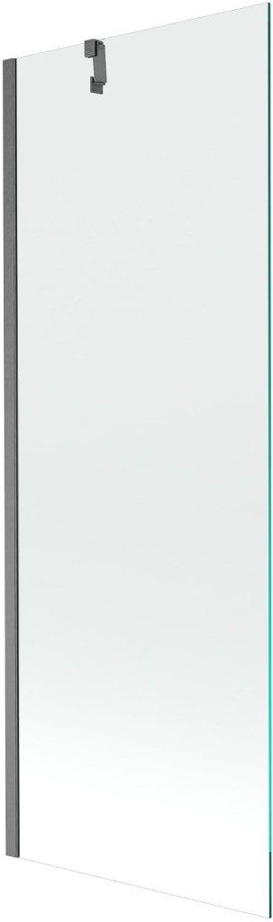 Levně MEXEN/S Next vanová zástěna FIX 70 x 150, transparent, grafit kartáčovaná 895-070-000-00-00-66