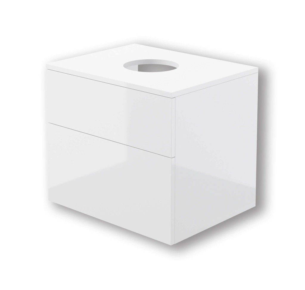DEANTE Prizma MDF koupelnová skříň s deskou SDI_6B61