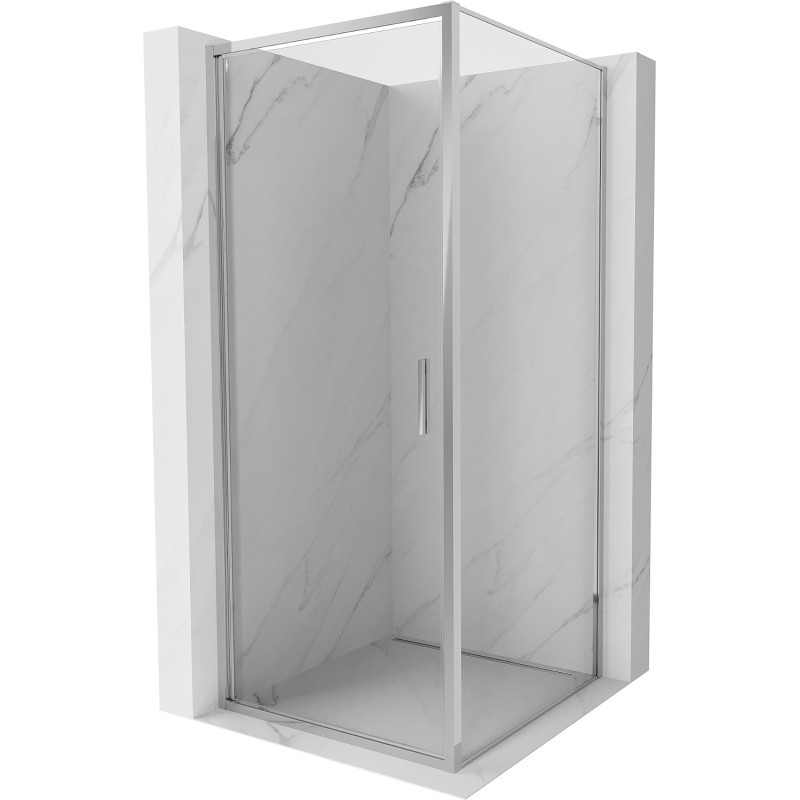 Levně MEXEN/S Exo sprchový kout dveře křídlové 70 x 70, transparent, chrom 817-070-070-01-00