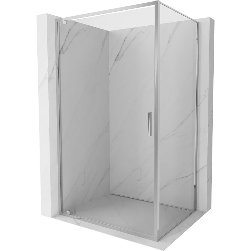 Levně MEXEN/S Exo sprchový kout dveře křídlové 75 x 80, transparent, chrom 8181-075-080-01-00