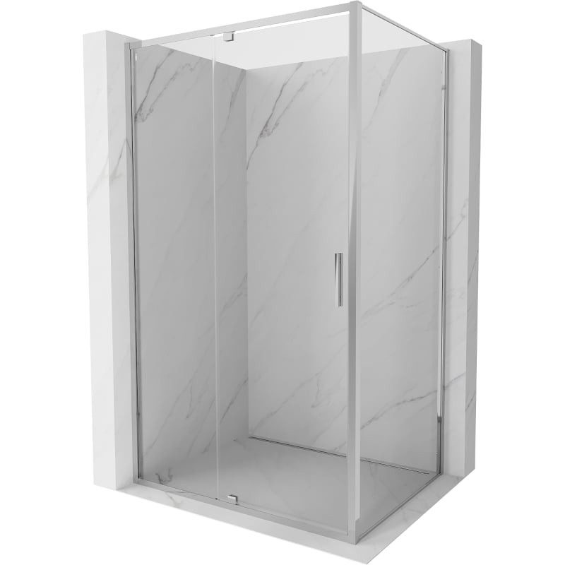 Levně MEXEN/S Exo sprchový kout dveře křídlové 115 x 80, transparent, chrom 819-115-080-01-00