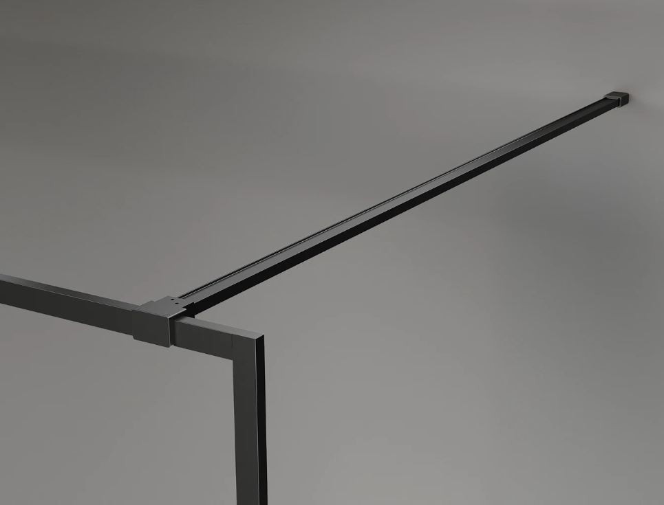Levně MEXEN KIOTO, LUNAR vzpěra rovná 150 cm černá 830-10-70