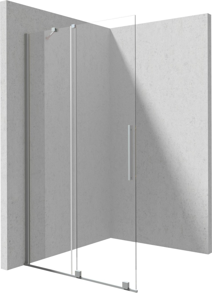 DEANTE Sprchová stěna Prizma 1400, walk-in, 140 cm posuvná KTJ_F34R