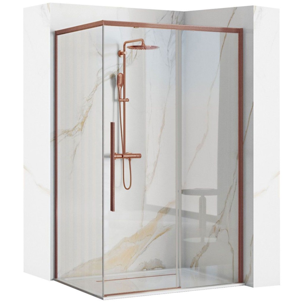 Levně REA Sprchový kout SOLAR Copper Brush 120x90 REA-K9514