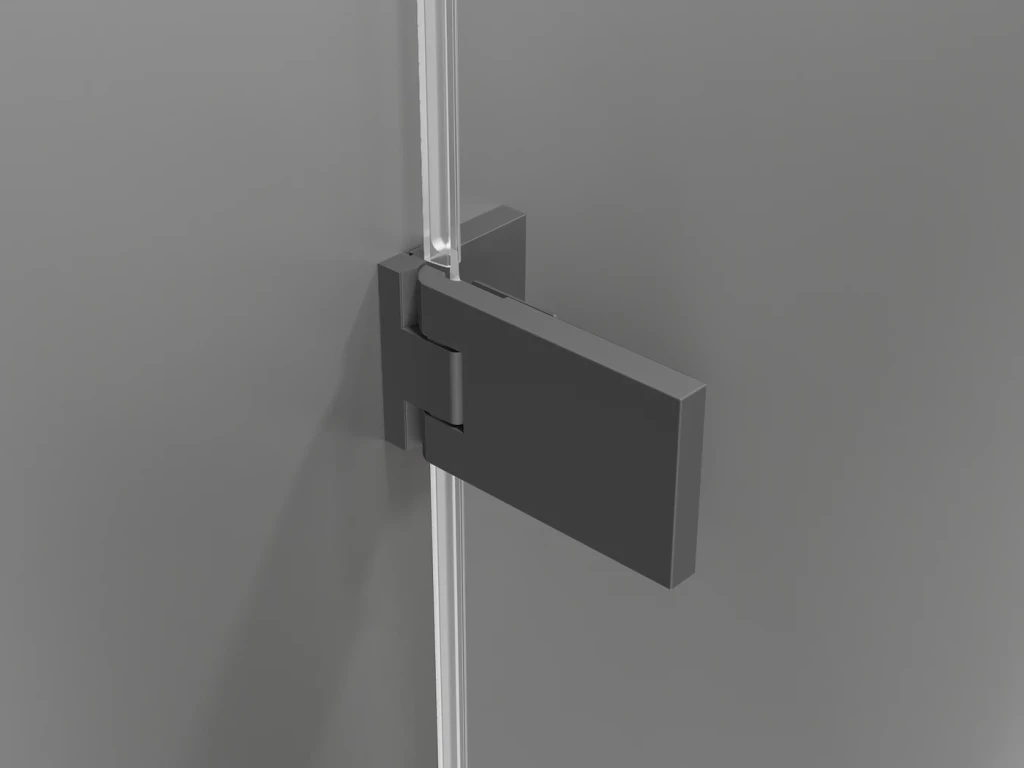 Levně MEXEN LUNAR nástěnný pant pro 836 /2 kusy/, grafit metal 830-16-95