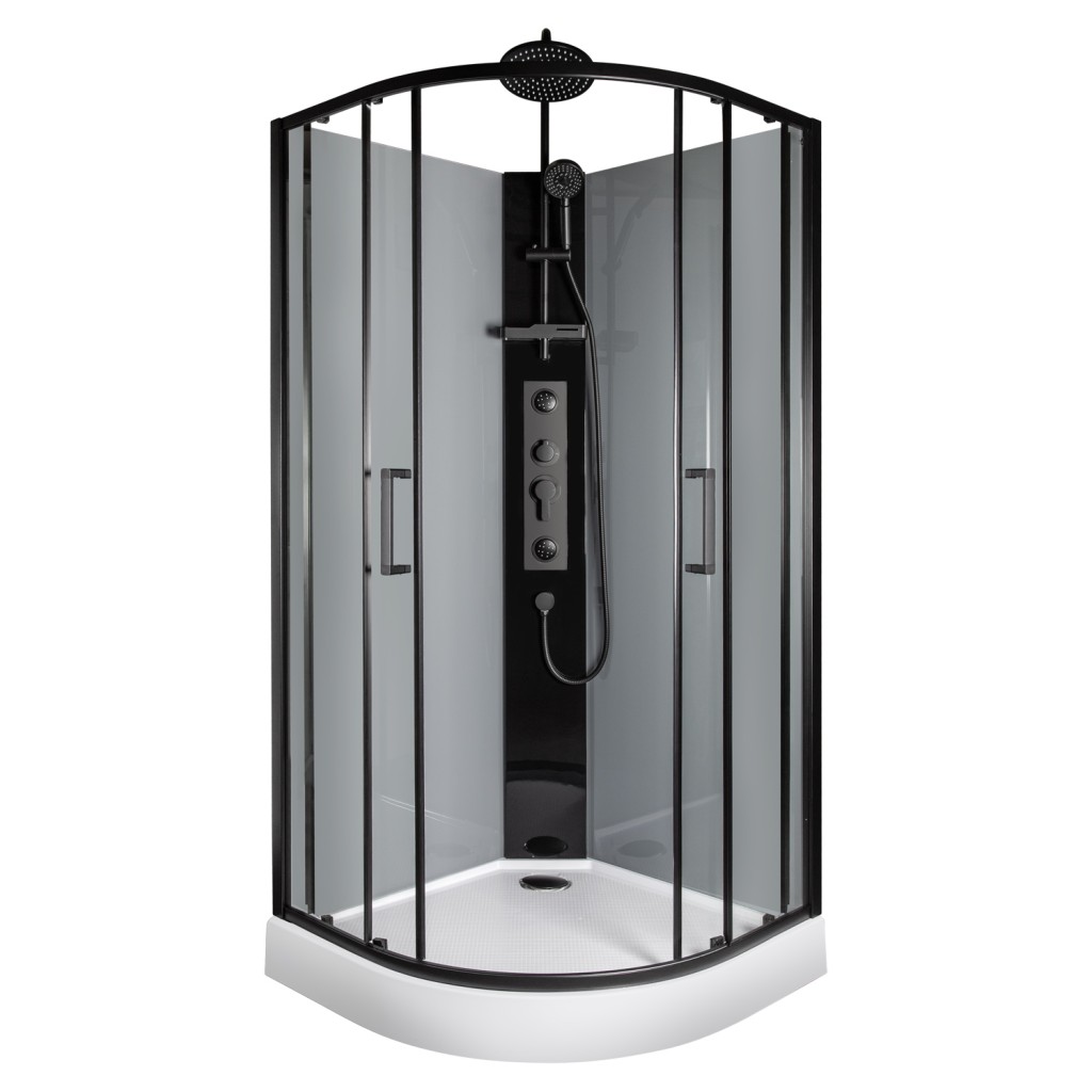KERRA Hydromasážní box WEGA 90 černá 5907548123497
