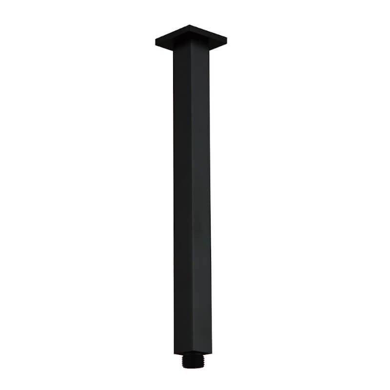 Laveo Kvadrato Výtok stropní sprchy 264 mm, černá NWQ_750K