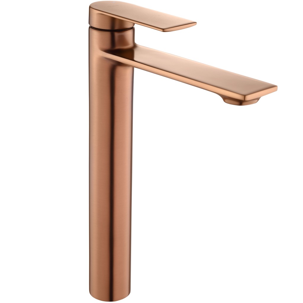 REA Umyvadlová baterie STORM COPPER BRUSH vysoká REA-B3002