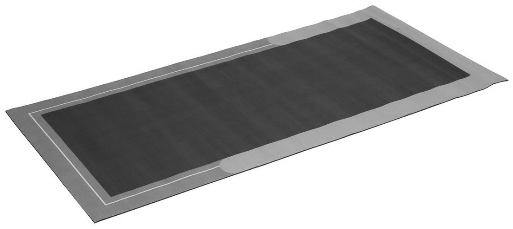AQUALINE Koupelnová předložka 60x120cm, absorpční, šedá PCD014V
