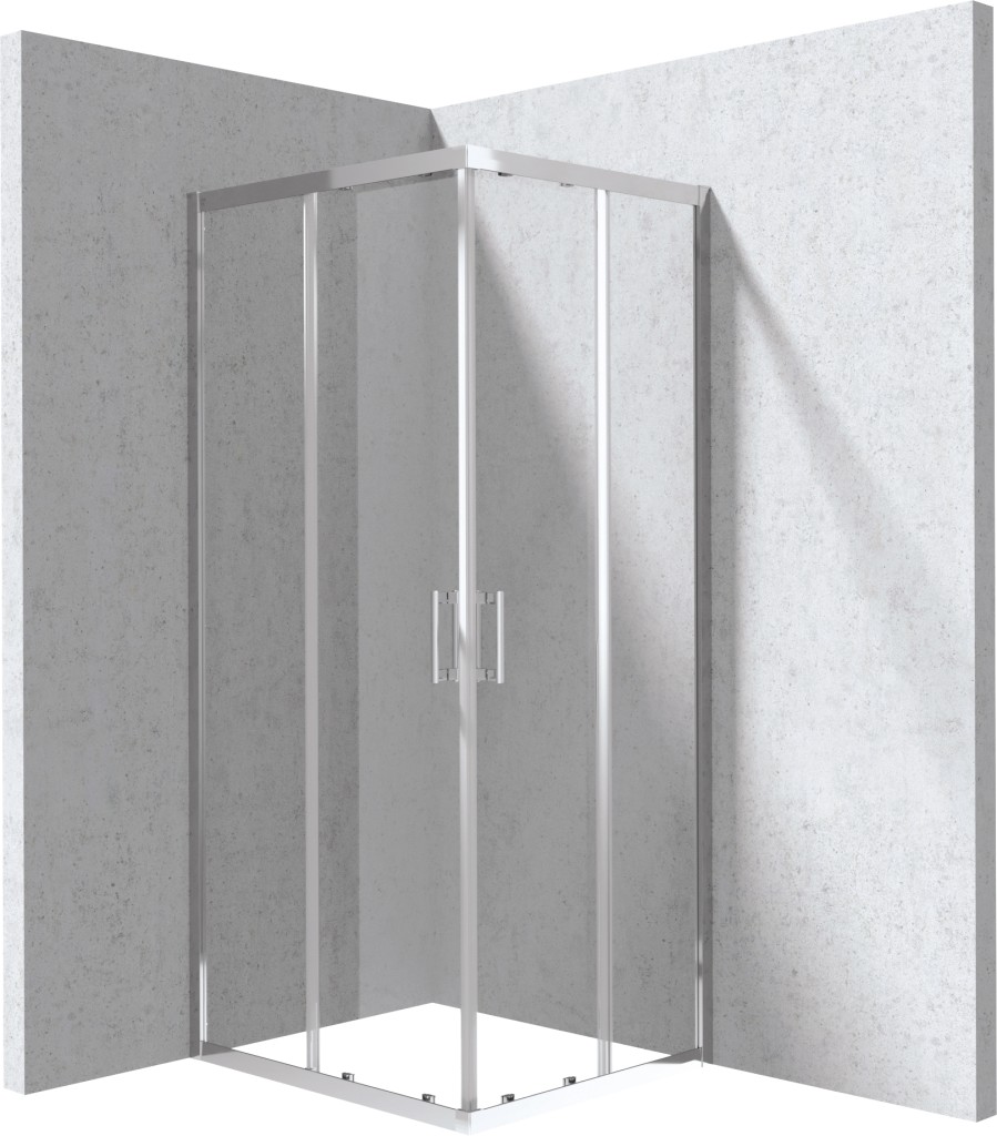 DEANTE Funkia Evo obdélníkový sprchový kout, obdélníkový, 80x90 cm, KYC_0089P