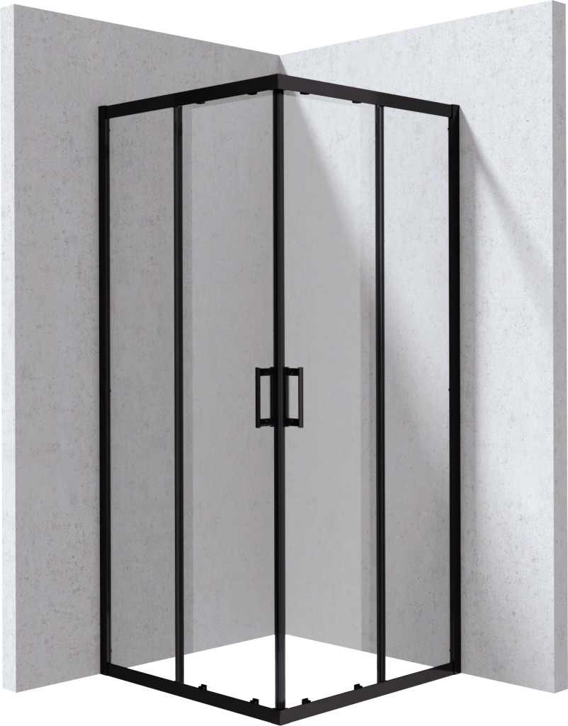 DEANTE Funkia Evo čtvercový sprchový kout, čtvercový, 80x80 cm, KYC_N088P