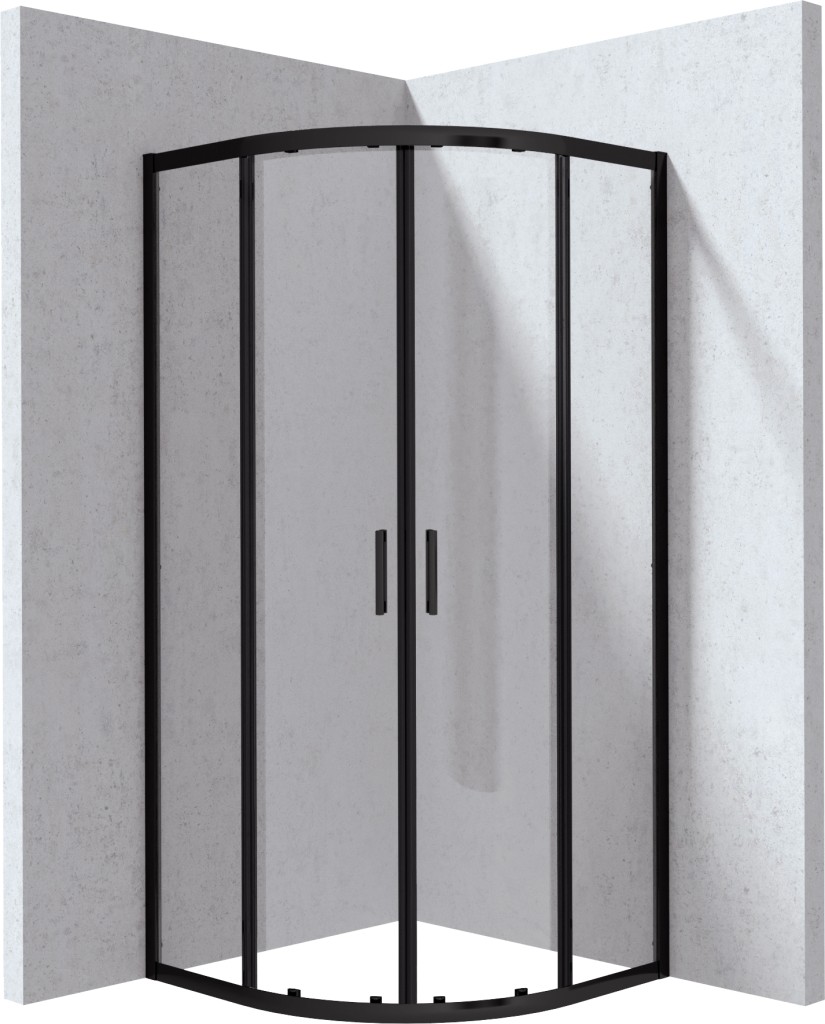 DEANTE Funkia Evo půlkulatý sprchový kout, půlkulatý, 90x90 cm, KYP_N099P