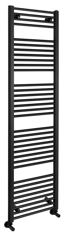 AQUALINE DIRECT otopné těleso s bočním připojením 450x1680, černá mat ILR64B