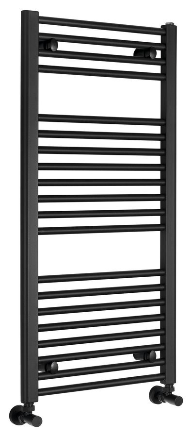 AQUALINE DIRECT otopné těleso s bočním připojením 450x960, černá mat ILR94B