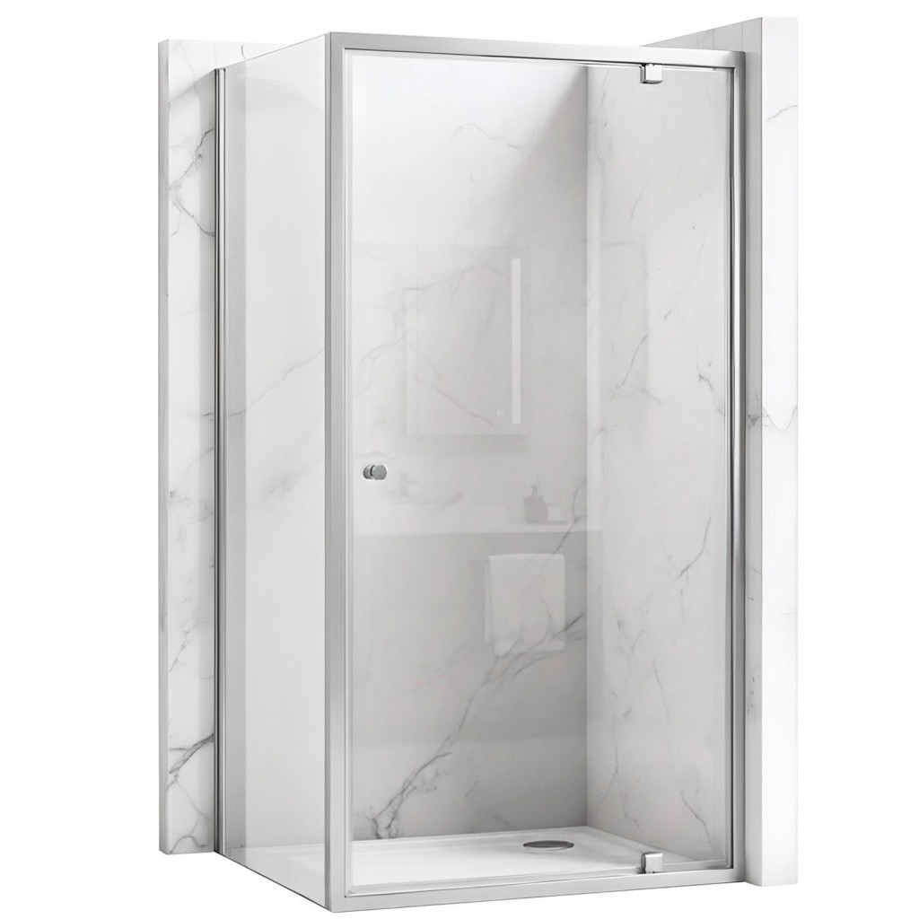 REA/S Sprchový kout Primo Swing 90x80 Chrome KPL-K5156