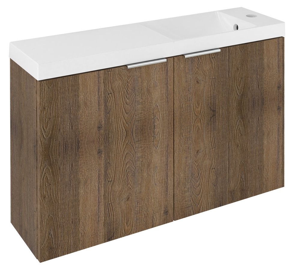 SAPHO LATUS X umyvadlová skříňka 78,8x50x22cm, dub sherwood LT110-SET05