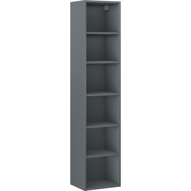 Levně MEXEN Box-A skříňka vysoká sloup 35, grafit mat 91AX1-1600-300-1-66