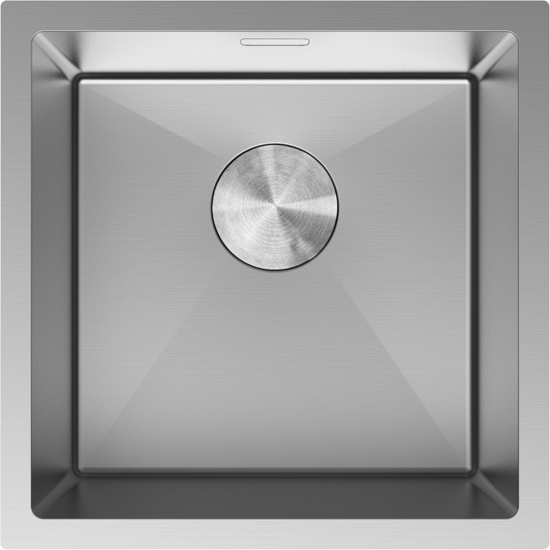 MEXEN Trixo ocelový dřez 1-bowl 440 x 440 mm, nerez 6413441000-01