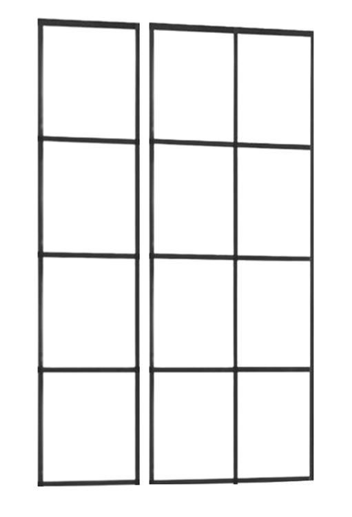 MEXEN ROX sprchové dveře (s+d) 90x200 cm 8mm, pravé 8C2-090-000-00-77-P